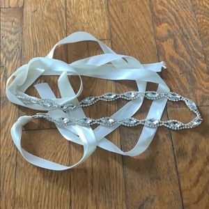 Crystal Wedding Dress Sash